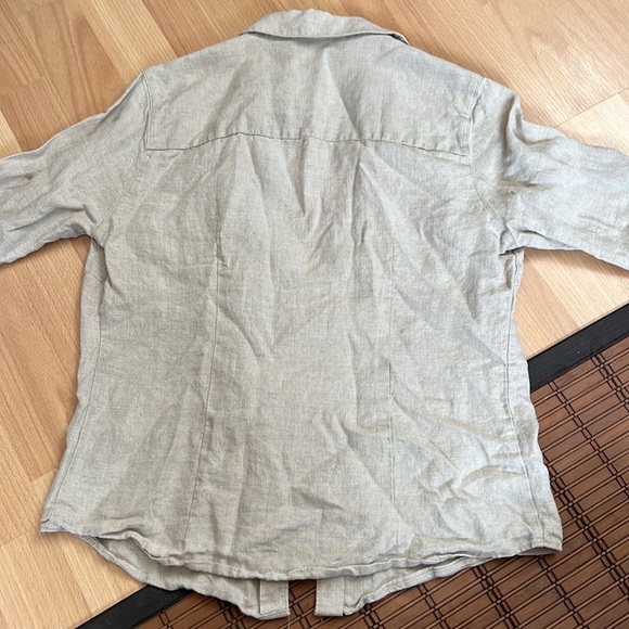 L.L Bean 100% linen shirt - Picture 7 of 8